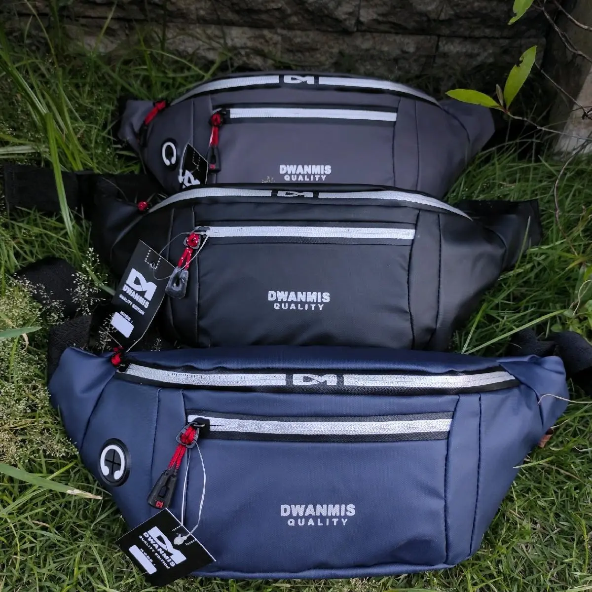 Tas Selempang Pria WaistBag Anti Air Best Seller