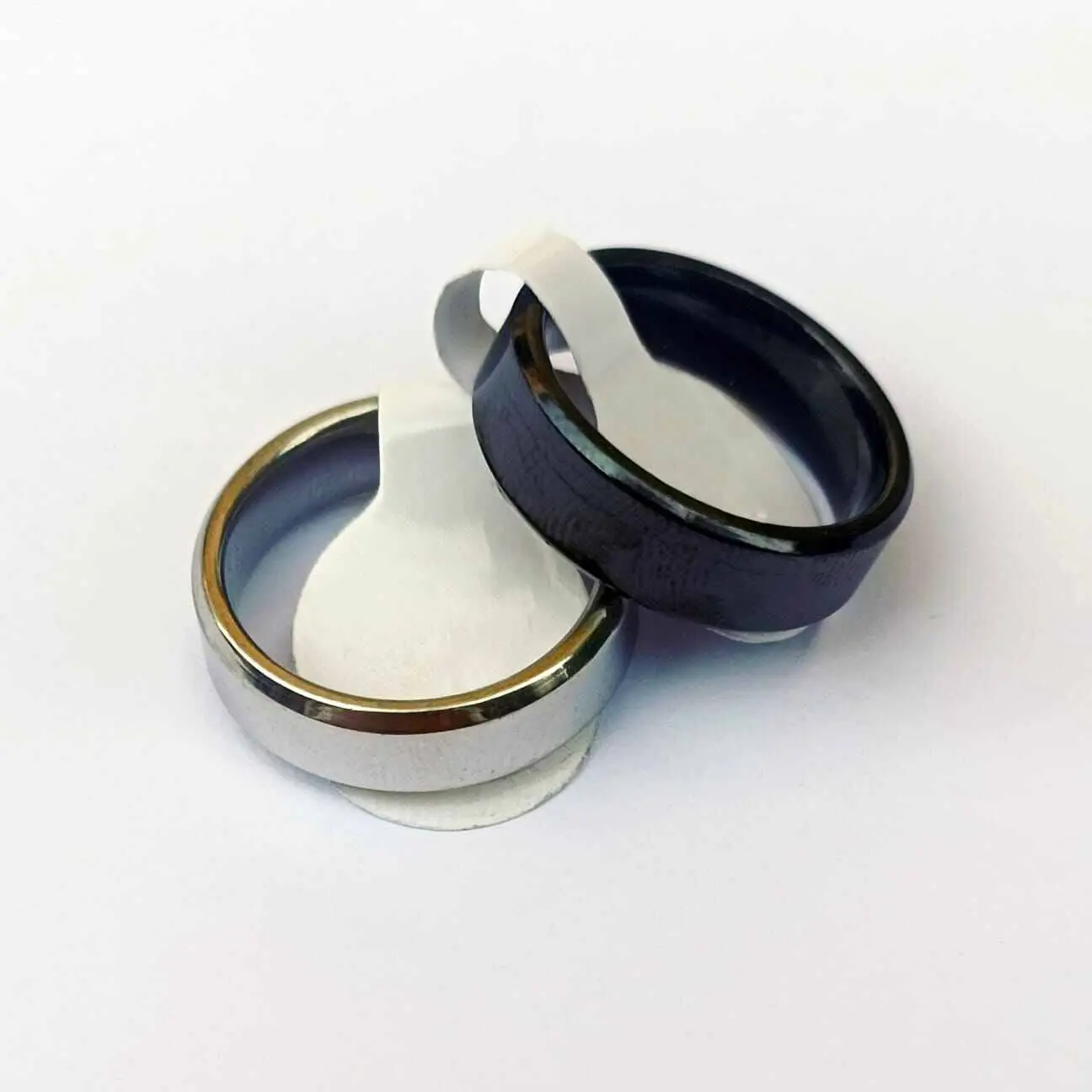 R'SORIS - TITANIUM HITAM POLOS KUALITAS SUPER ANTI LUNTUR ANTI KARAT / CINCIN PRIA WANITA COUPLE ring Gold Silver cincin ikat pasangan