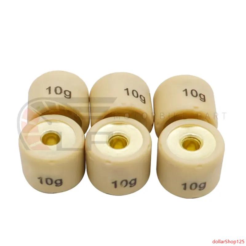 Product Introduction of dollarShop125 คุณภาพรับประกันได้ เม็ดตุ้มถ่วง เเต่ง 6g-13g MIO,NOUVO,FINO,NOUVO-MX,TTX เม็ดตุ้มถ่วงน้ำหนัก มีโอ ฟีโน่ นูโว ราคาต่อเม็ด น้ำหนักมาตราฐานรถแข่ง เลือกเบอร์ด้านใน  sport ออกกำลังกาย  Workout 11