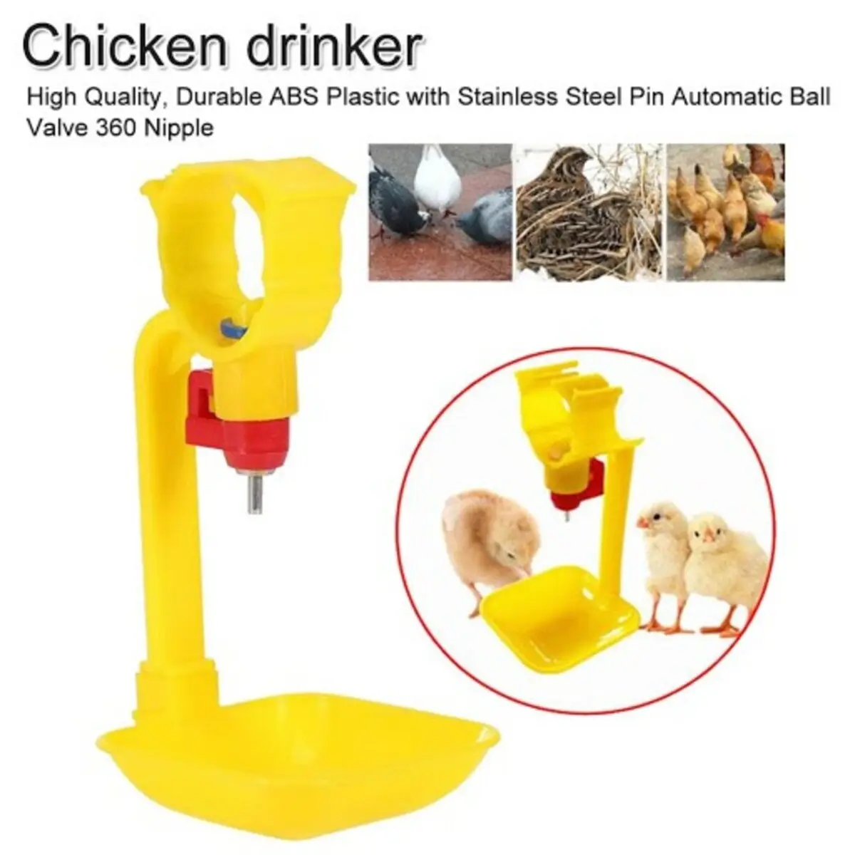 Nippel Ayam - Tempat MinumAyam Otomatis - Nipel Ayam