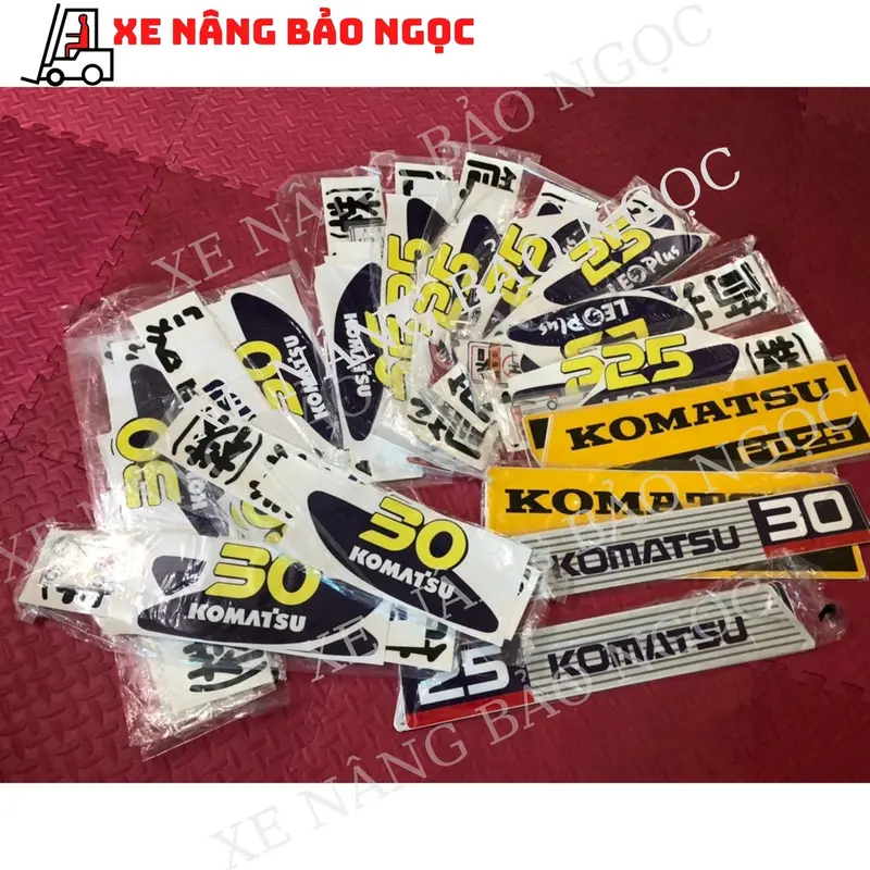 Tem, nhãn dán xe nâng các loại 0