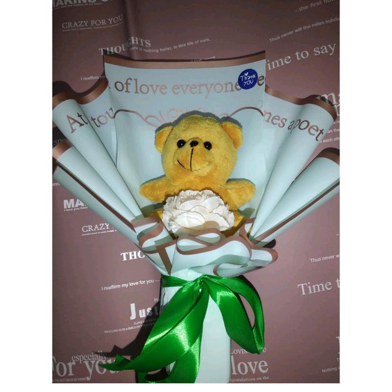 buket bunga, boneka 2