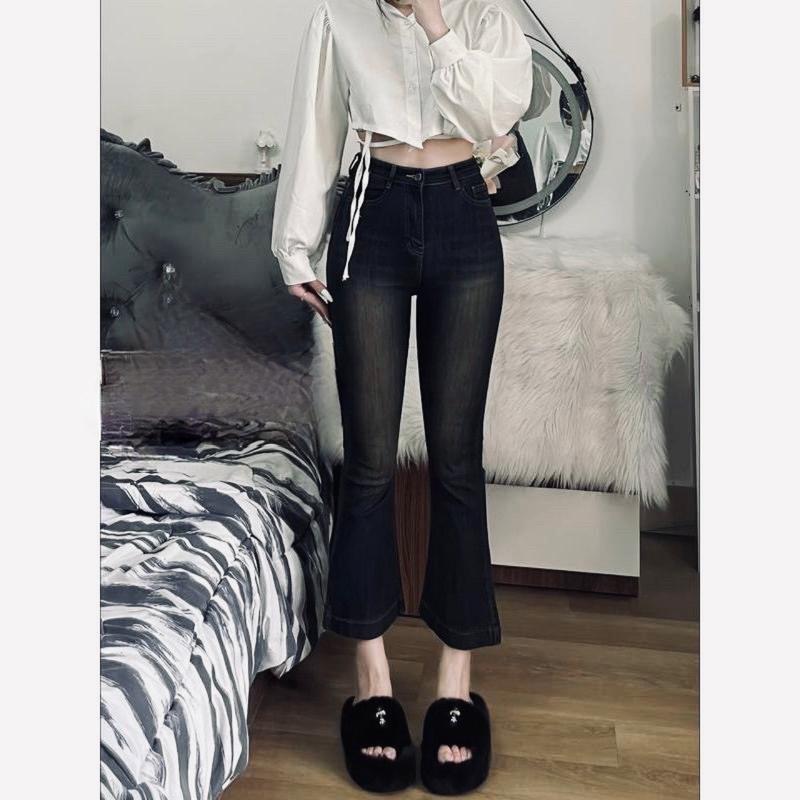 88cm - NẤM LÙN Quần JEAN LOE LỠ CHO NÀNG HOTTREND LO3 Nữ Jean