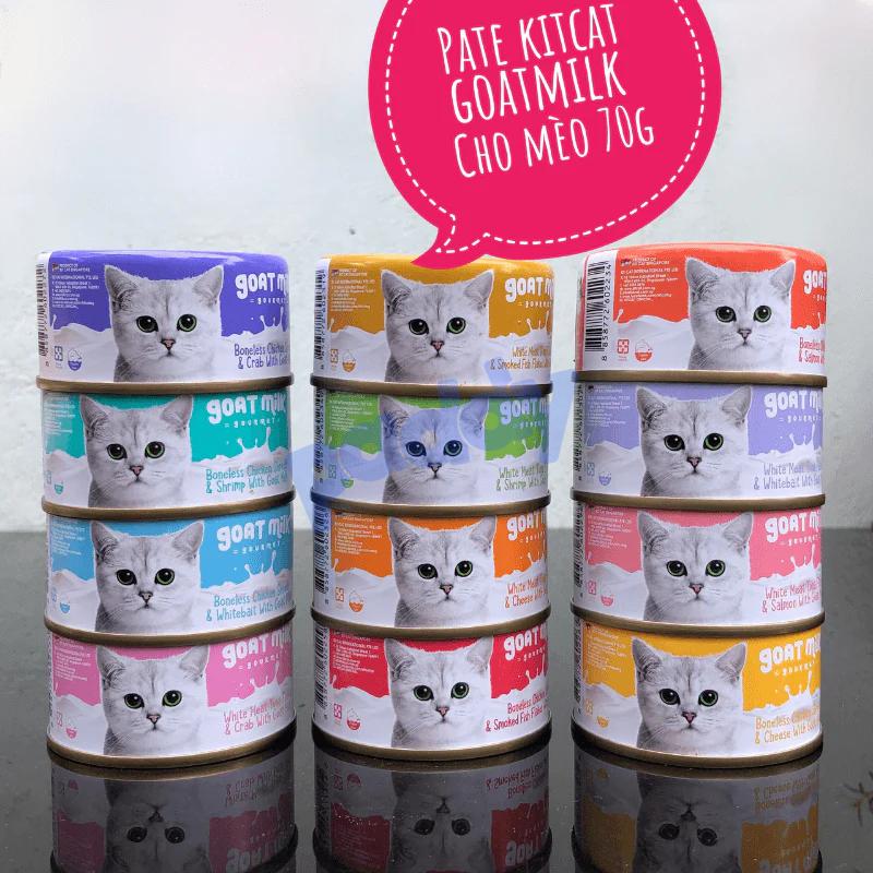 Product Introduction of Pate Mèo Kit Cat Sữa Dê Bổ Sung Canxi (Lon 85g) 15