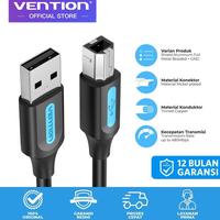 Gambar Vention Kabel Data USB Printer 2.0 Type A Male to B Male DAC - 10M (COQBL) - hitam dari Java Computer Samarinda Kota Samarinda 1 Tokopedia
