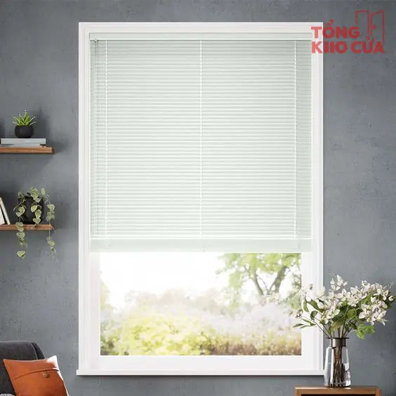 [TKC] Rèm sáo nhôm (loại 1) màu trắng, chống nắng, chống tia hồng ngoại, chống bụi, bền, đẹp, dễ lắp đặt 1