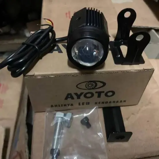 Lampu Kabut LED AYOTO F02 D2 1 Mata 2 Warna Eco9 QQ
