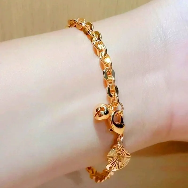 Gelang wanita GT88BD & GT90BD Kuning Rantai 0