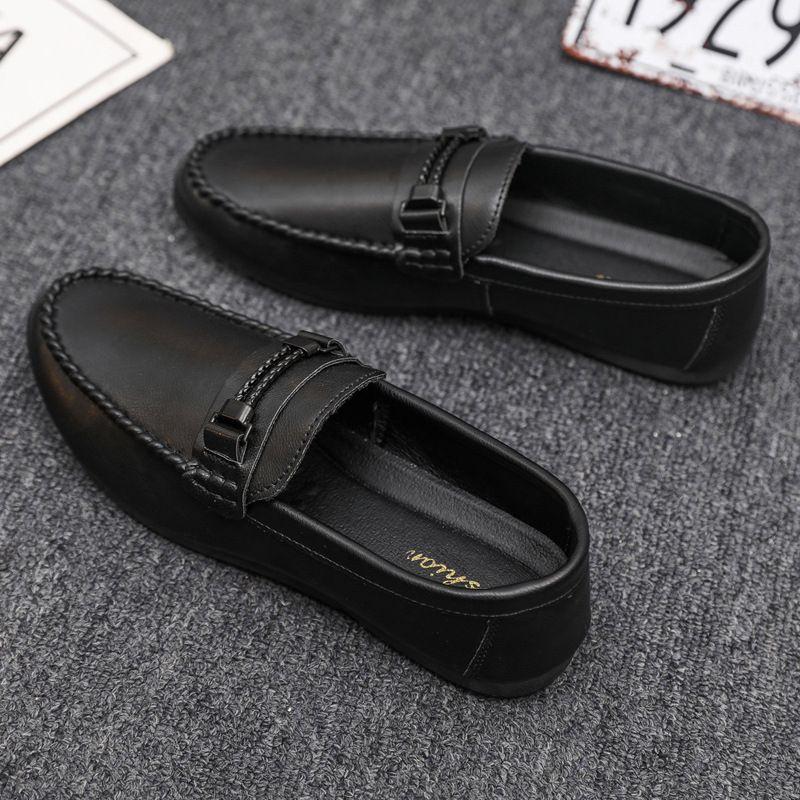 Giày Lười Nam, Gommino, Cao Cấp, Trang Phục Trang Trọng, Đế Mềm, Thích Hợp Cho Công Việc Kinh Doanh, Chống Thấm Nước, Nhẹ, Làm Bằng Da, Đế Dày, Thoáng Khí, Lý Tưởng Cho Mùa Hè 2