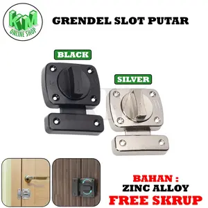 Grendel Pintu Kotak Bolak Balik Kecil Pintu Putar Kunci Slot Jendela Selot Pintu Rumah Slot Kunci Pintu Grendel Pintu