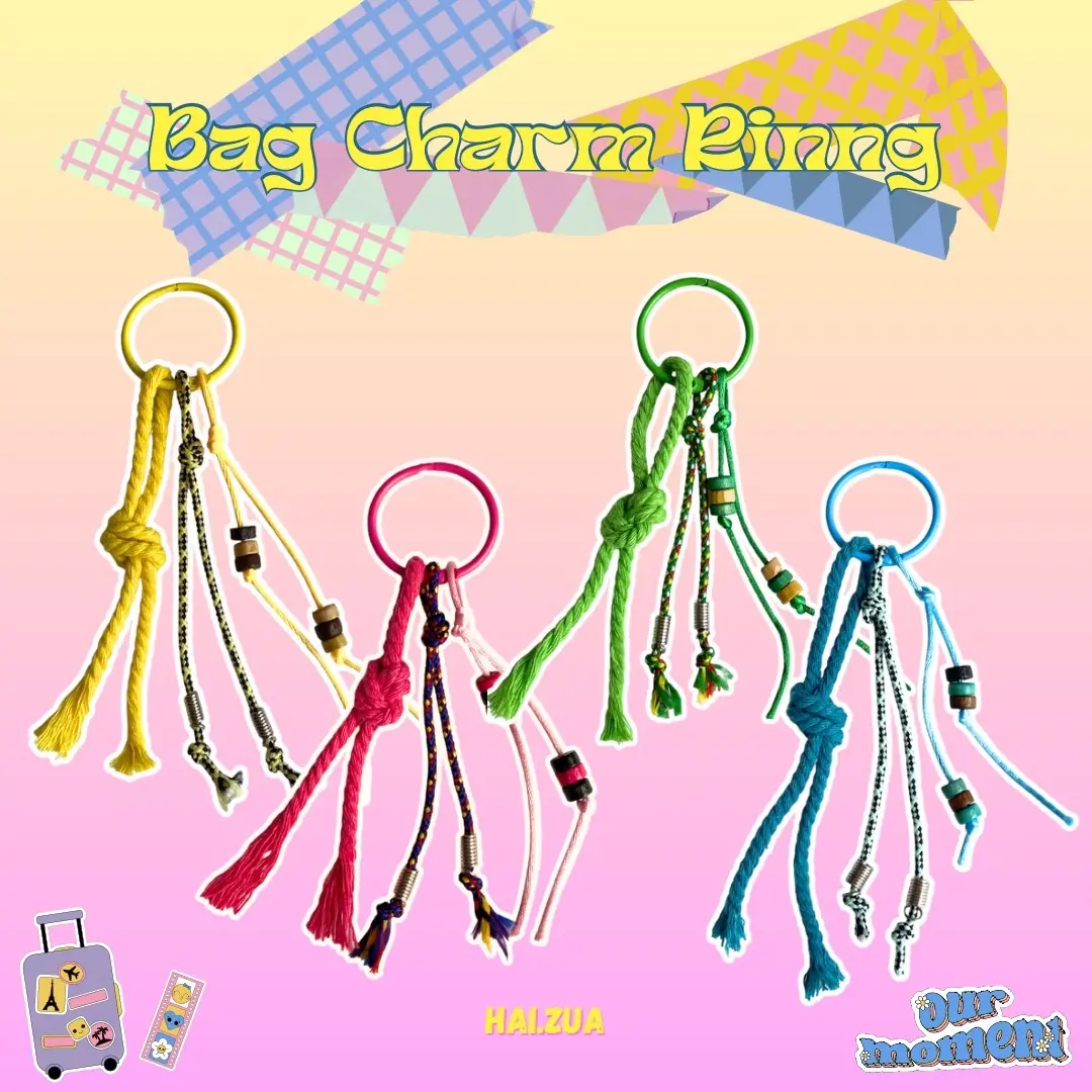 Bag Charm Ring Gantungan Tas | HAIZUA