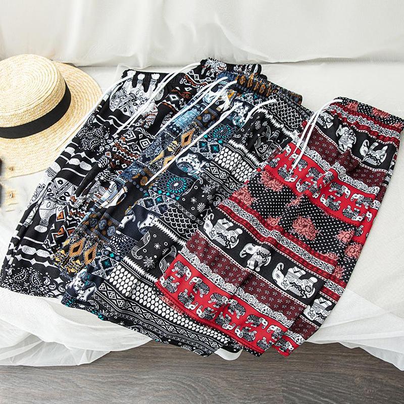 Product Introduction of Elephant Shorts Soft Cloth Comfortable To Wear Shorts Travel Sleep Stay At Home Elephant Pattern Pants With Many Patterns To Choose 19