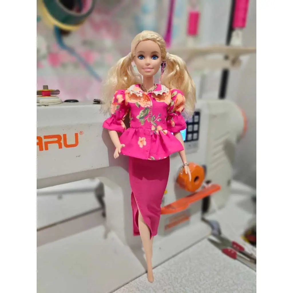 Yuzia112 (BONEKA TIDAK DIJUAL) - Manda  baju muslim untuk boneka fashion