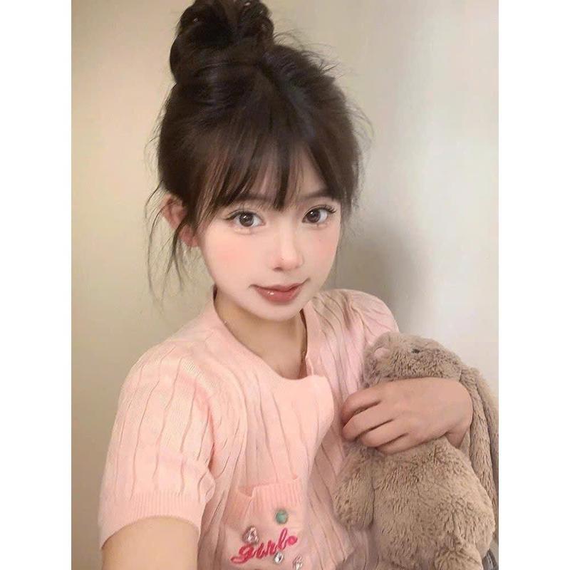 Áo Len Cổ Tròn Kiểu, Áo Len Mongtoghi Phối Túi Ngọc Siêu Xinh Mẫu Mới 2025 Hàng Qccc Phù Hợp Mặc Đi Mọi Nơi Camcloset 6