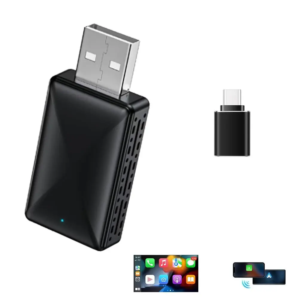 [FARE] Wired To Wireless for Carplay for Android 2 In 1 Adapter Fast Connection