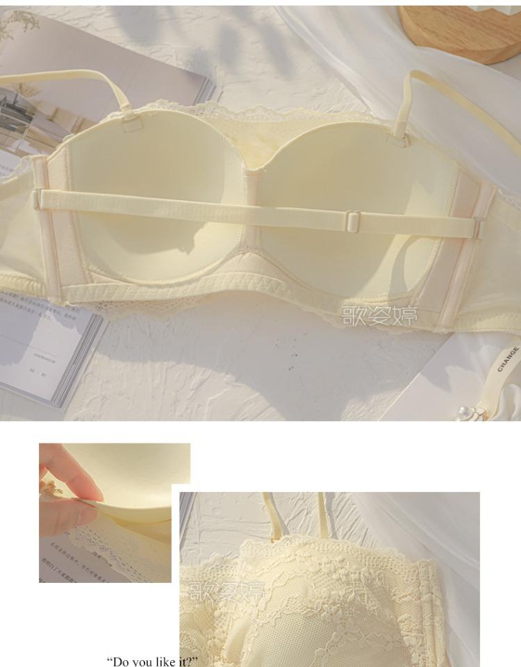 Product Introduction of Áo Ống Áo Ngực Nữ, Đồ Lót, Mỏng Và Ren Mùa Hè, Dây Đeo Vai Có Thể Tháo Rời Áo Quây Không Dây, Chống Lộ, Có Gọng, Thích Hợp Cho Phụ Nữ Voi Tua Rua Ong Bra Top 15