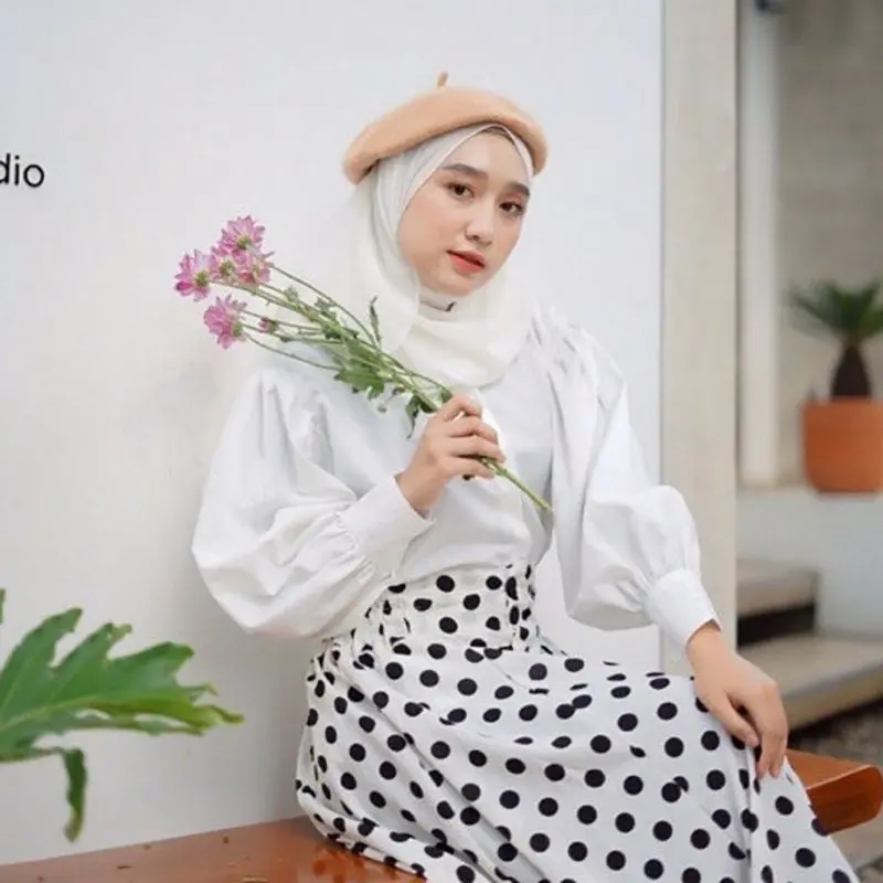Kemeja Wanita Kekinian Crinkle Airflow Pemium By AS3 Atasan Panjang Baju Dewasa Oversize Casual Cewek Katun 7