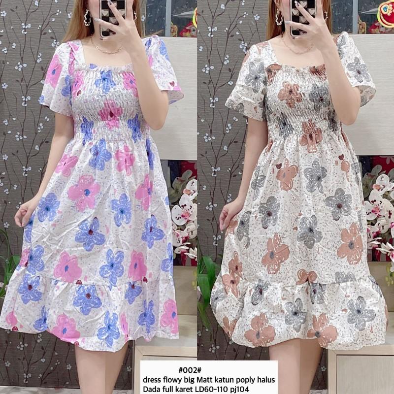 Product Introduction of Gege-  Natasya dress/ daster Motif bunga dress fashion wanita  banyak motif 2