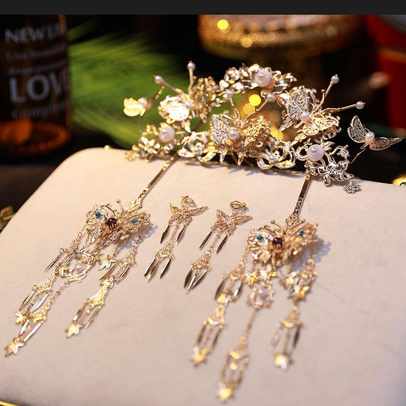 cài tóc Cho Quần Áo Hán Phục, Phong Cách Cổ Xưa Nian Nujiao Boutique, Kẹp Tóc Phổ Biến Bông Tai Tuinga, Thích Hợp Cho Bé Gái, Đồ Trang Trí Kẹp Tóc 0