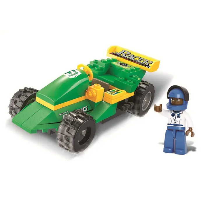 Mainan Balok Sluban Racing Car F1 Murah M38-B0172 Mainan Anak Laki Laki