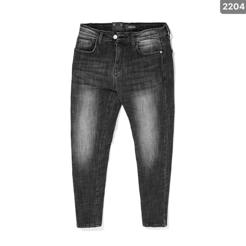 Quần jean dài nam Mã_R2204, fom slim, gam màu xám, was sáng là sự kết hợp hoàn hảo, nay đã trở lại với số lượng vô cùng có hạn. PAPAZI