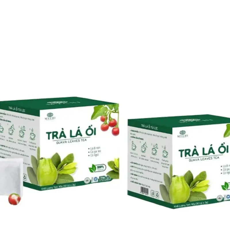 Trà lá ổi túi lộc mychi 1 hộp 30 gói Nước Trà Tea Chè 2