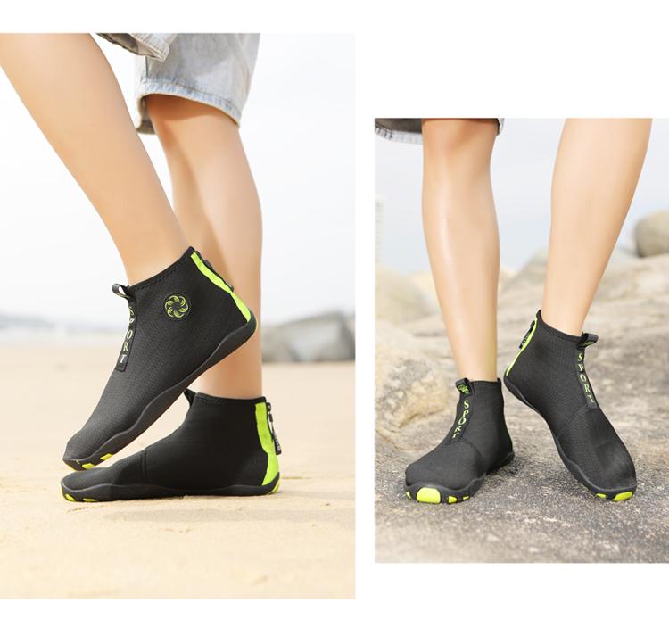 Product Introduction of Diving shoes, good for wading, anti-slip, sand-proof, beach sneakers, for men and women, windproof, quick dry, lightweight, breathable sport fitness. 21