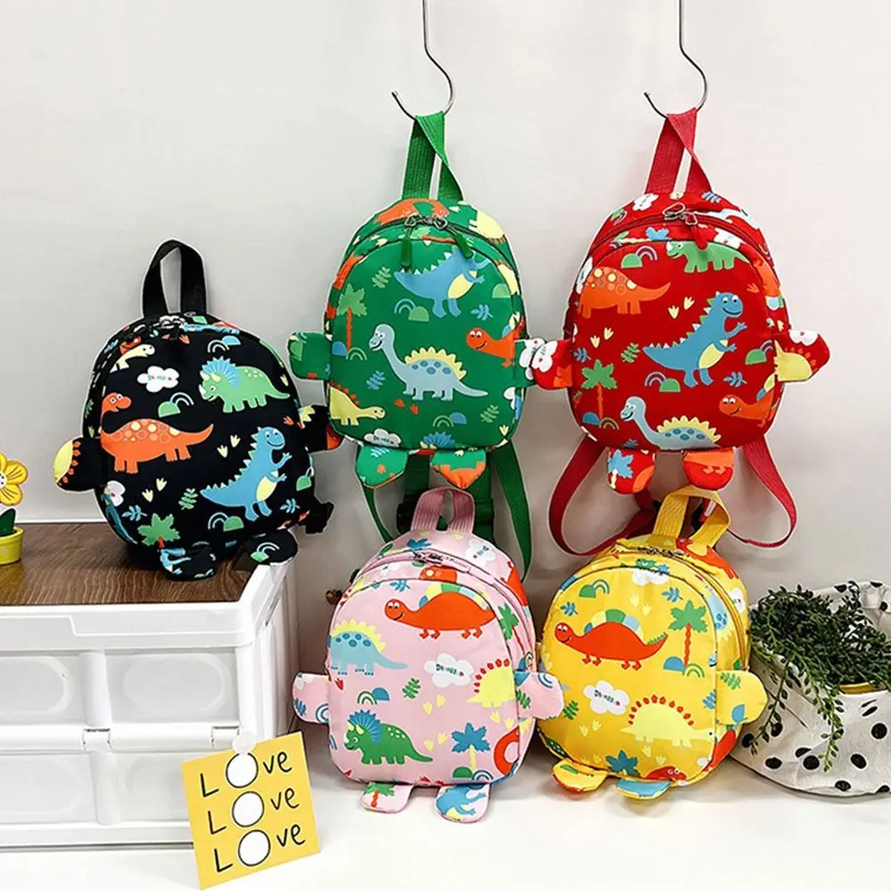 Ba Lô Trẻ Em Bé Thiết Kế Khủng Long Hoạt Hình Dễ Thương, Cặp Sách Mẫu Giáo, Thích Hợp Cho Trẻ Em, Bé Trai Và Bé Gái, Có Thể Điều Chỉnh, Hình Động Vật, Ba Lô Trẻ Em, Túi Đi Học