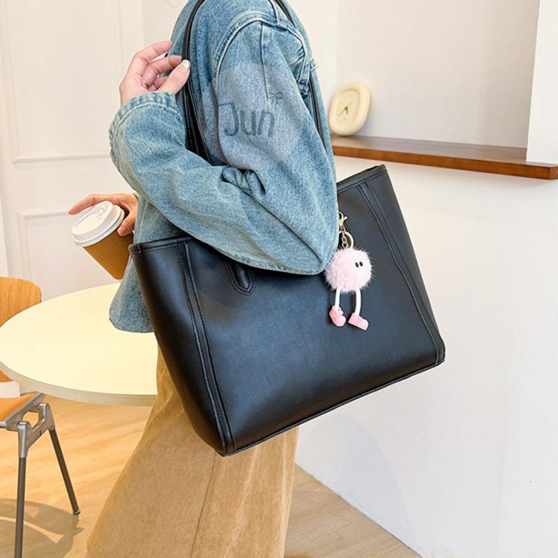 Túi xách nữ tote da cao cấp JunStore ngăn lớn có khóa đeo thời trang Hàn Quốc đi chơi đi làm T13 2