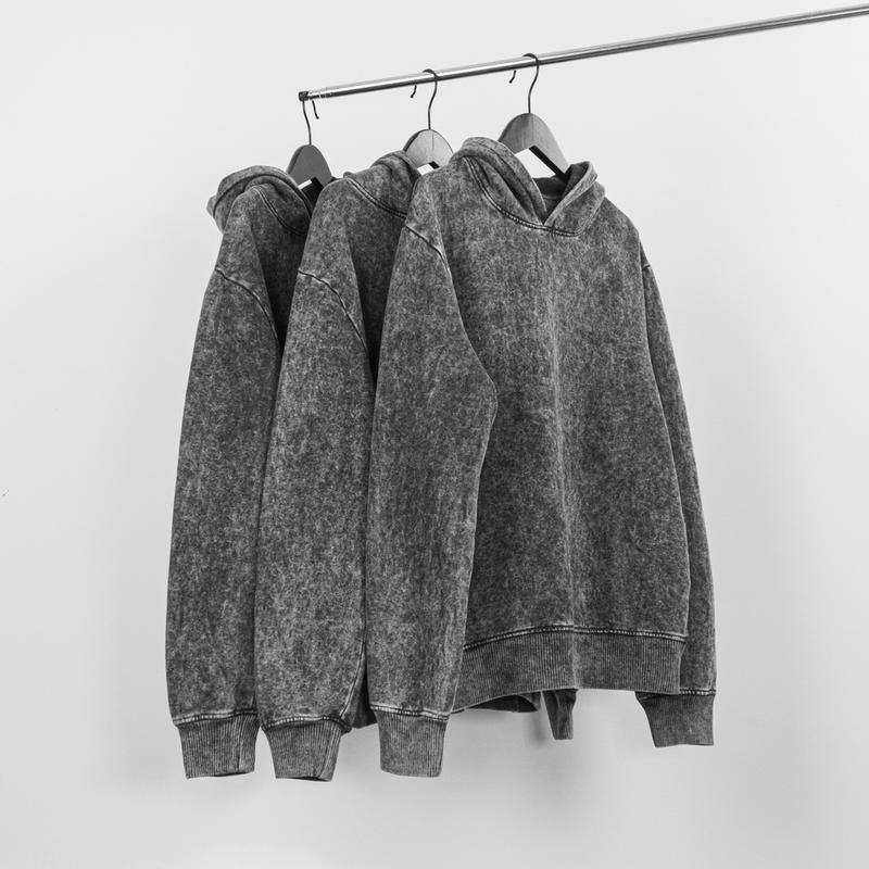  Áo hoodie The Bad God Wash Marble 