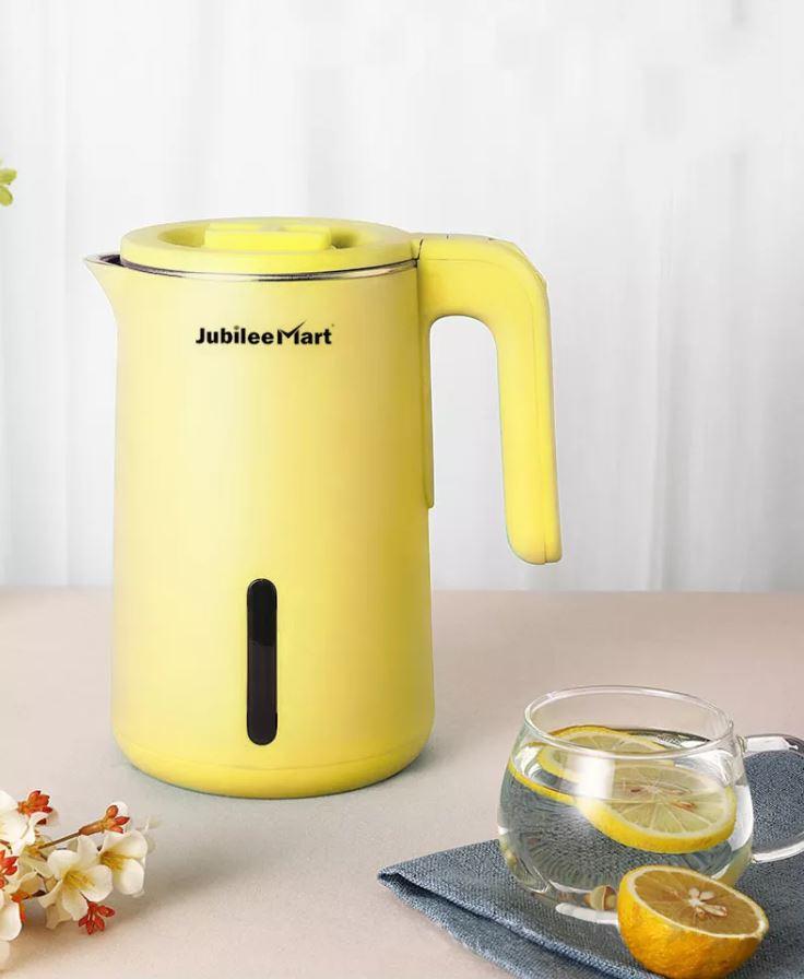 Product Introduction of Ấm Đun Nước Siêu Tốc JubileeMart 3 Lớp Cách Nhiệt Chống Bỏng Inox 2.3 Lít 23