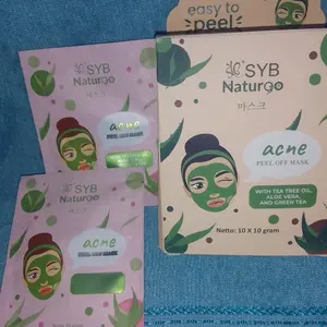peel off mask ACNE SBY naturgo Kulit sensitif