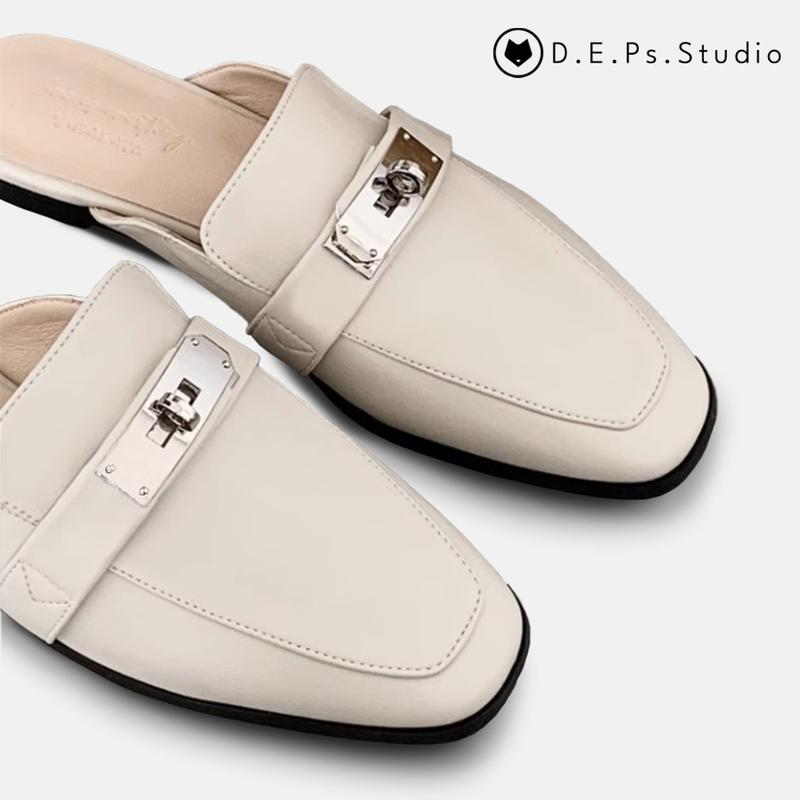Product Introduction of Giày DéP sục nữ Muller Pháp Shoes Mã GS01 đế 2-3cm chất liệu da cao cấp. 22