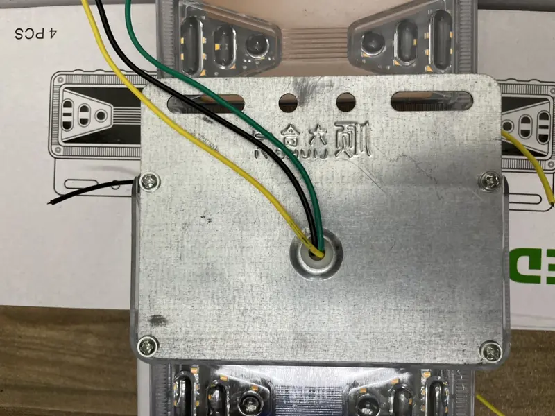 Đèn sườn xe tải soi lốp led hông chớp nháy điện 12V 24V 3