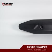 Gambar MHM Tutup Knalpot Vario 125 150 Led Cover Knalpot | Oem Quality dari MHM Sparepart Motor Kota Administrasi Jakarta Utara 3 Tokopedia