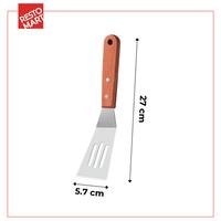 Gambar Sutil / Spatula Tepanyaki Garis / Scraper With Wooden Handle SUBRON Stainless (2716195) dari Restomart Kitchen Solution Kota Administrasi Jakarta Pusat 2 Tokopedia