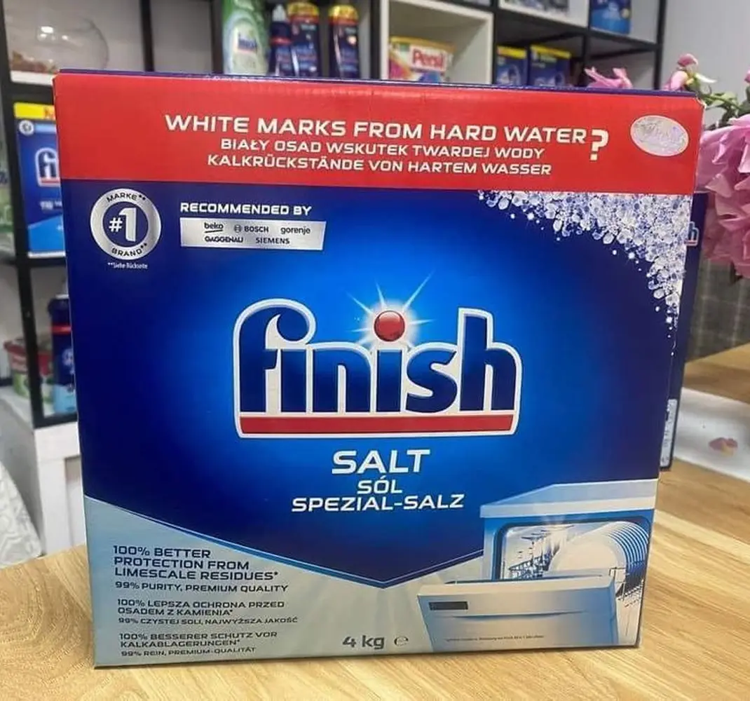 MUỐI RỬA CHÉN BÁT FINISH DÀNH CHO MÁY RỬA BÁT (HỘP 4KG)