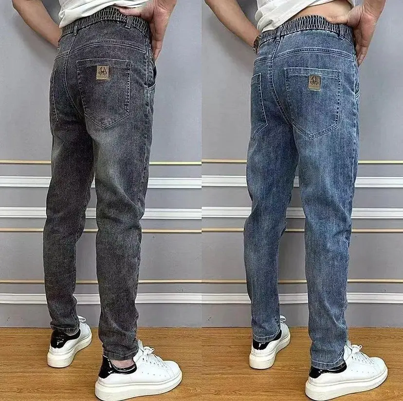 Quần jean nam co giãn quần bò nam trơn quần bò trẻ trung,chất lượng cao, dày dặn.N3