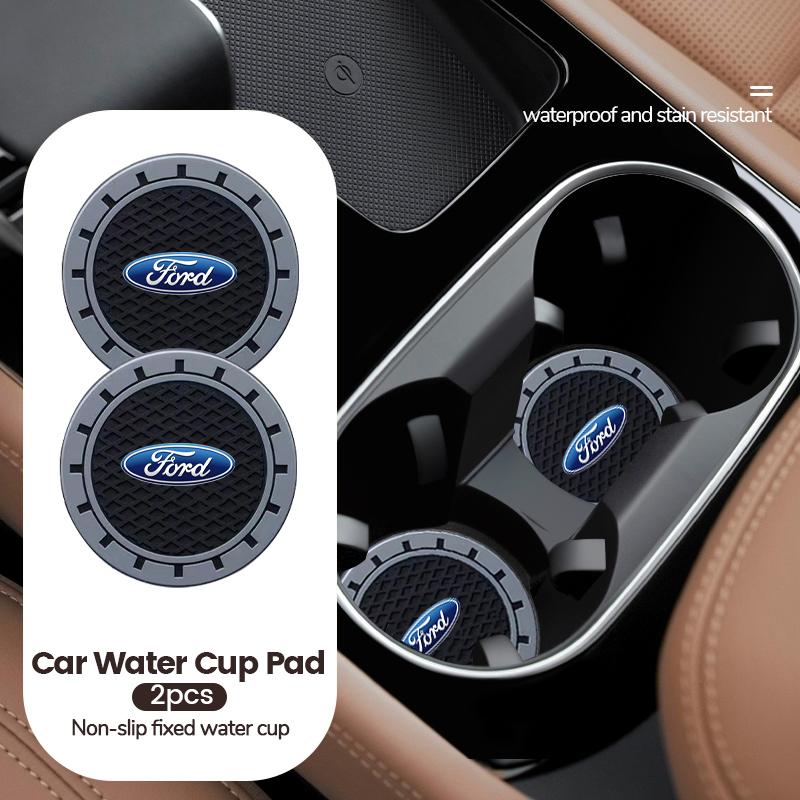 Non-slip Car Water Cup Pad for Bottle Holder Coaster Auto Interior ...
