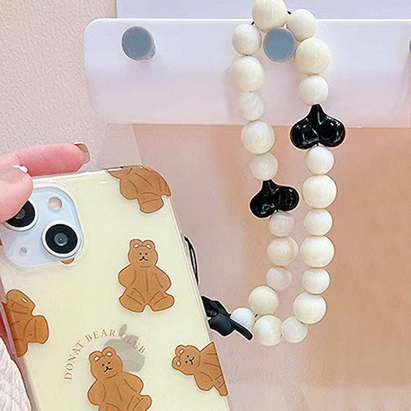 Product Introduction of Cute Bow & Heart Pattern Phone Chain, Fashionable Phone Decorative Lanyard, Phone Strap for Women & Girls, Mobile Phone Decoration Accessories 8
