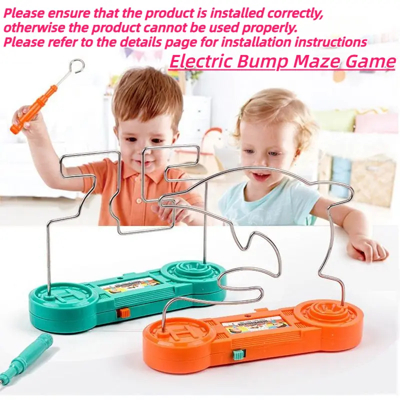 [Vixplorn] Focus Training Electric Maze Toy Tabletop Game Fire Line Impact Hand Eye Coordination Puzzle Battle Interaction