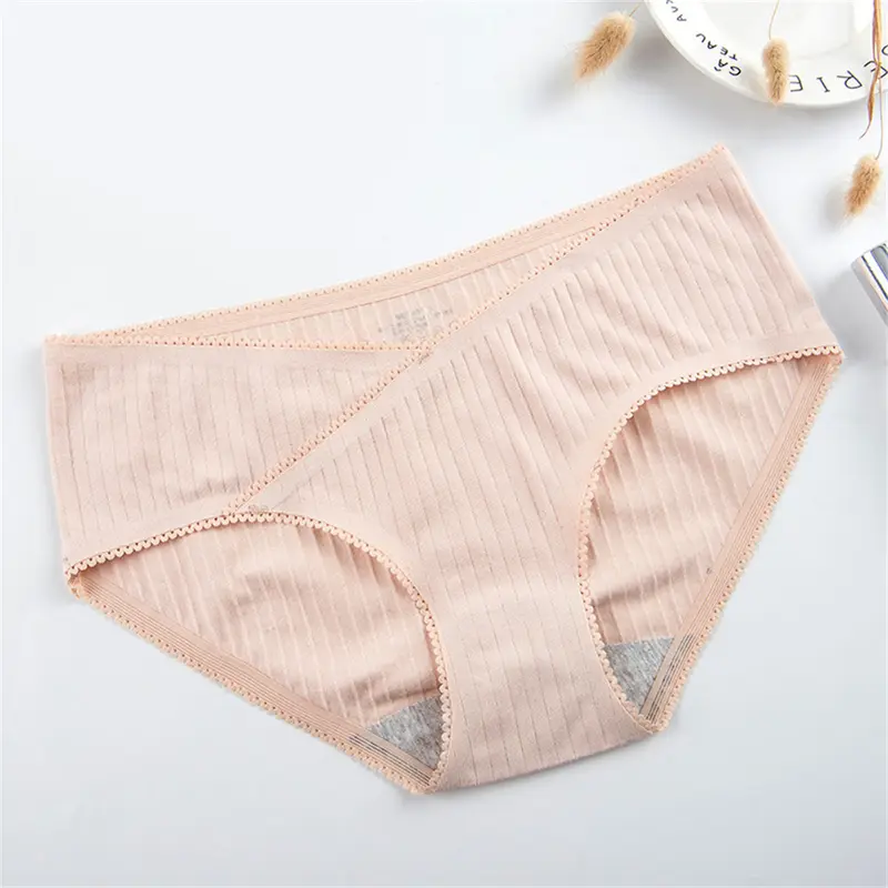 Đồ Lót Bà Mang Thai Hàng Mới Về, Quần Lót Nữ, Cạp Thấp, Quần Sịp Hỗ Trợ Bụng, Đồ Lót Một Mảnh 6