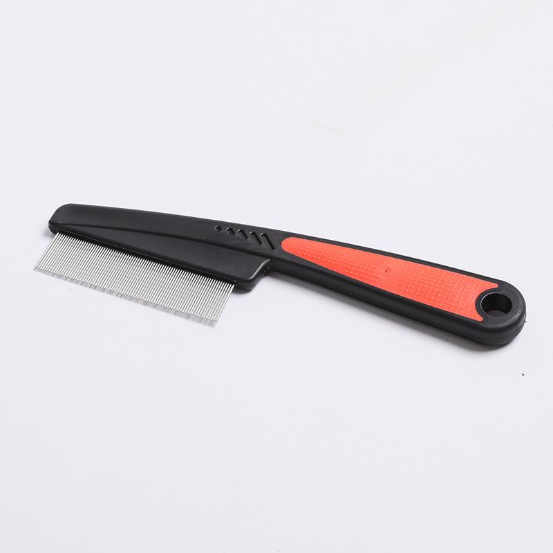 Product Introduction of Cat Dog Comb Knot Opening Float Hair Cleaning Artifact Pet Self-Cleaning Comb Comb Long Hair Massage Knot Hair Removal Special 13