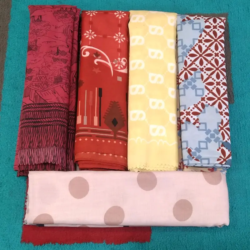 Hijab Segi 4 Motif isi 5 pcs 1