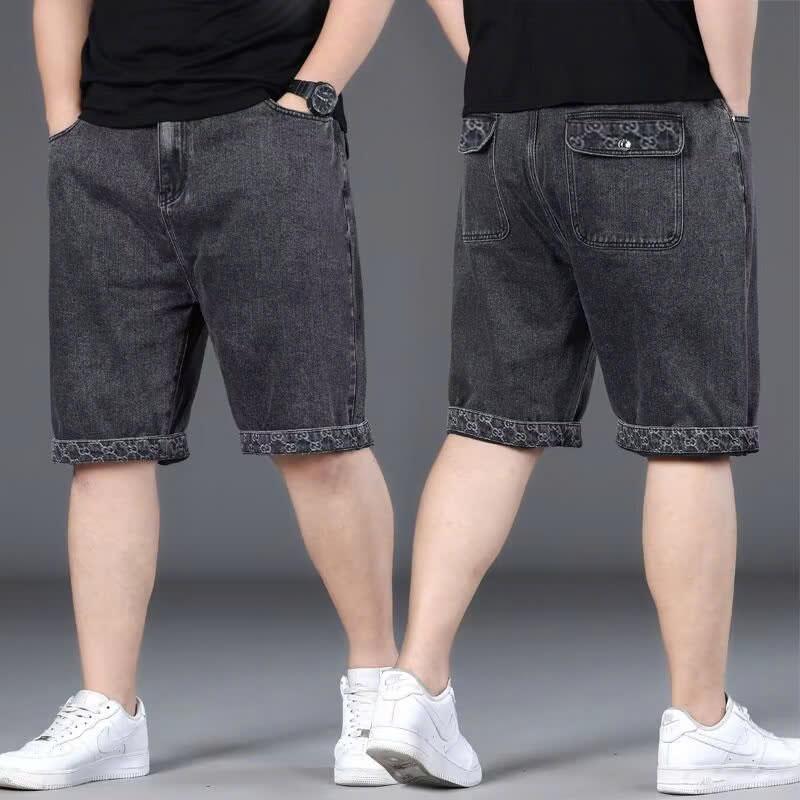 Quần short jean nam,quần short nam cao cấp vải jean cotton mềm mịn from chuẩn đẹp - KJ118