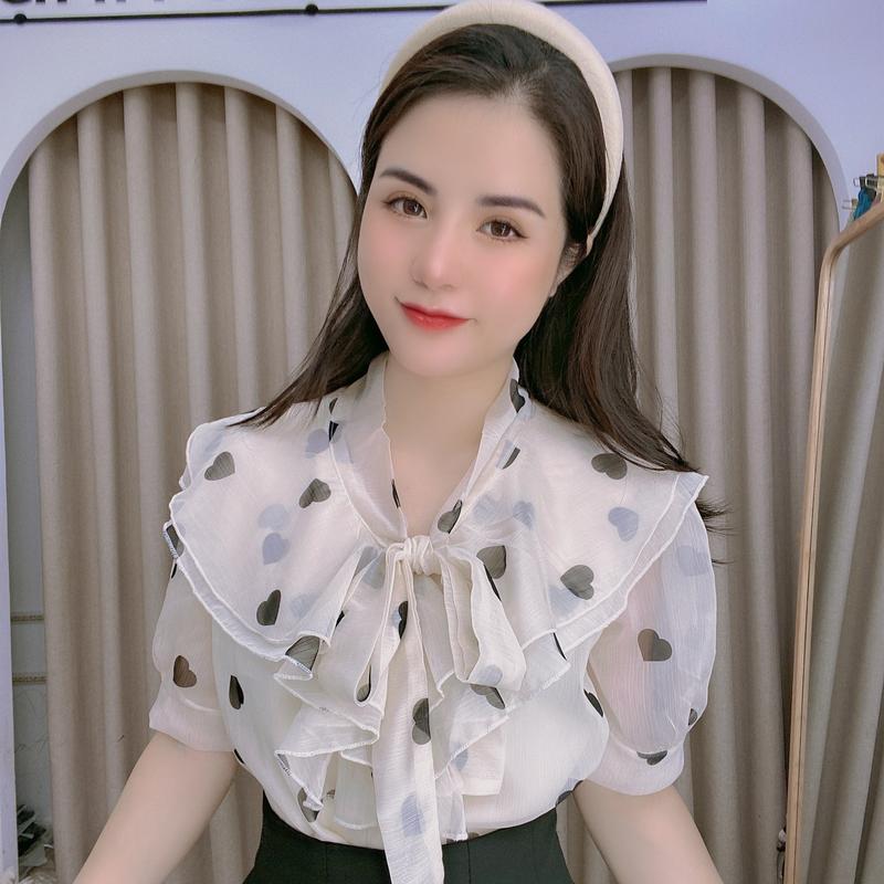 A55 - Áo Tim Cộc Tay Xinh