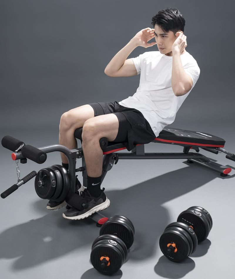 Product Introduction of Ghế tập tạ đa năng FED XM-0118 có đá chân (không bao gồm bánh tạ) 16
