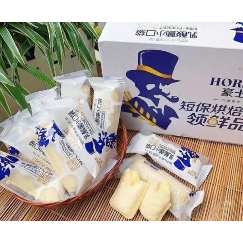 500gr Bánh Sữa Chua Ông Già DATE MỚI 21 Chiếc Bánh HSD: 90 Ngày - Ngày Trên Bánh Là Ngày NGÀY SẢN XUẤT - Chú Béo Đồ Ăn Vặt - Bánh Sữa Chua - Food - Cake
