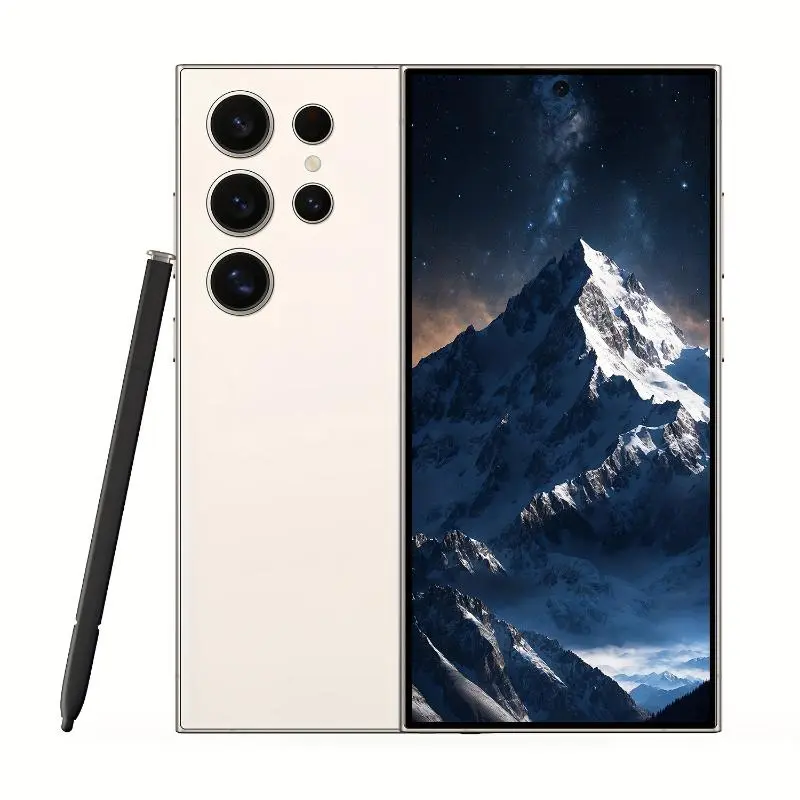 Android Smartphone 5G - Dual SIM Card Dual Standby, 8GB+256GB 6.8-inch Display, 6800mAh, Stylus, Headphones, Type-C Charging Cable, Protective Case, Card Extractor And Screen Protector - Perfect Holiday Birthday Gift 6