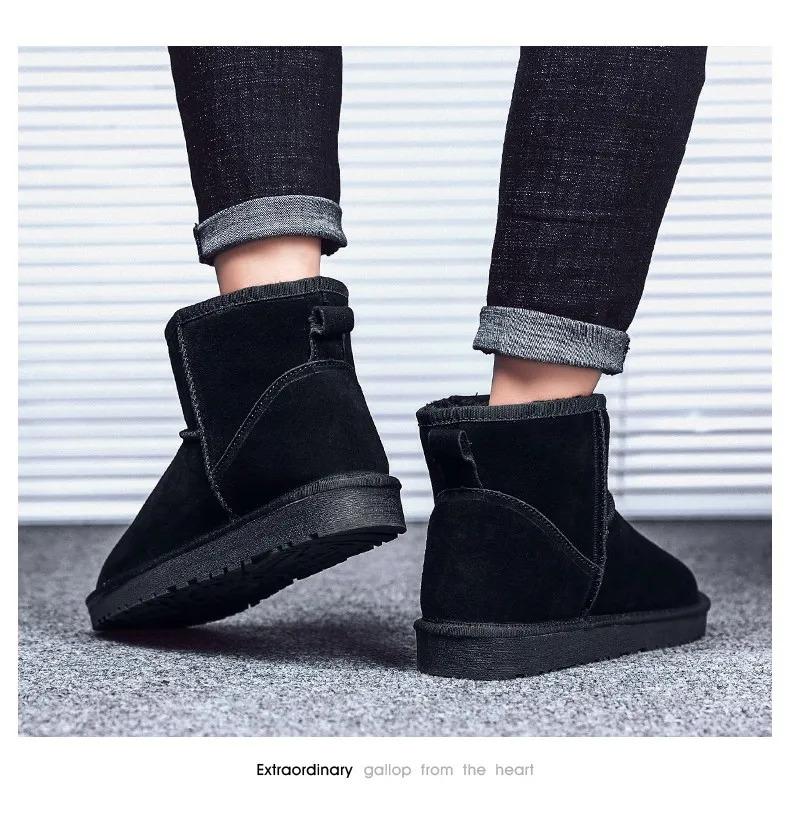Product Introduction of 20212024 winter New men snow boots women high top sneakers fashion casual shoes fur cotton warm comfortable light couple shoes 35-472024 39